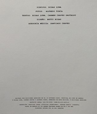 Iberia. Un proyecto de Bigas Luna. Editorial Aborigen, 2008 (Octubre Corto, Arnedo).