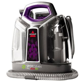 BISSELL SpotClean ProHeat, Aspiradora de Agua Tapiceria, Lava Aspiradora con TecnologÃa HeatWave, Limpiador de Liquidos para Alfombras, Tapiceria, Sofa, Autos y Más, Motor Potente de 330W, 36988
