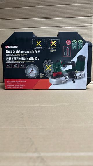 Sierra de cinta Parkside 20V PMBA