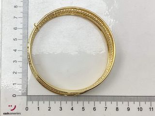 brazalete oro 18k