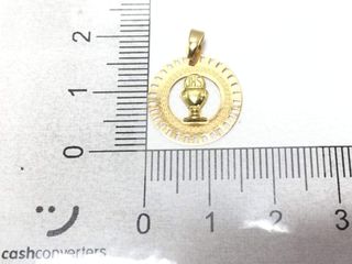 medalla oro 18k