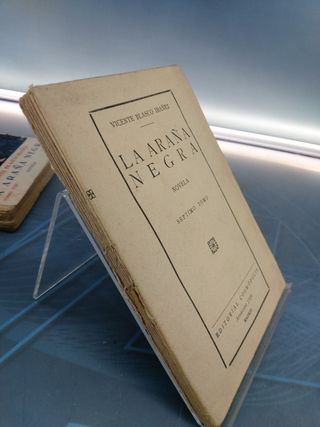 La Araña Negra _ Blasco Ibáñez. Editorial Cosmopolis, 1929 - 1930