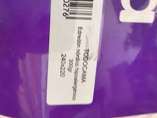 Todocama - Edredón/Relleno nórdico de Fibra antiácaros, otoño-Invierno, 300gr/m², Color Blanco (Todas Las Medidas Disponibles).