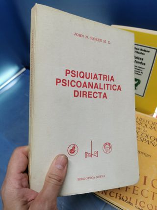 Lote 6 libros sobre psiquiatria: PSIQUIATRÍA DINAMICA, PSIQUIATRIA PSICOANALITICA DIRECTA, Cartas a un joven terapeuta...