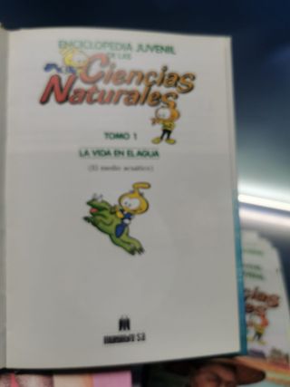 Enciclopedia juvenil de las Ciencias Naturales. 30 tomos -completa