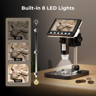 Microscopio Digital 10.92cm 1000X HD 1080P