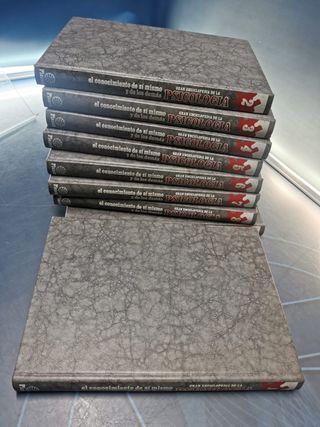 libros, GRAN ENCICLOPEDIA DE LA PSICOLOGÍA. EL CONOCIMIENTO DE SI MISMO Y DE LOS DEMÁS. 9 TOMOS + 1 tomo de gramofologia