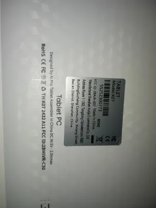 Tablet Android 7 Nueva en Caja