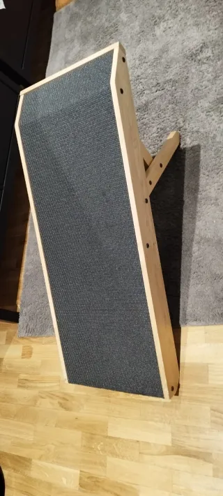 Rampa para perros NUEVA madera y goma