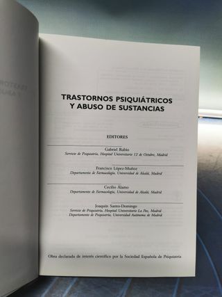 Libro Trastornos Psiquiátricos y Abuso de Sustancias