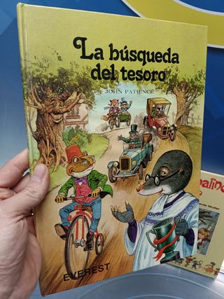 cuentos, La búsqueda del tesoro, Los líos en la mansión, JOHN PATIENCE + LOS BAMBALINOS Y EL RIO, Anne Marie Chapouton , Gerda Muller 1986