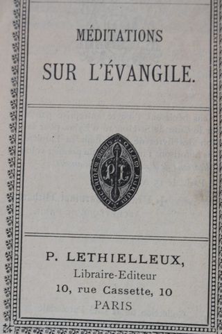 Bossuet _ Meditations sur L'Évangile. 1903.