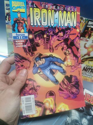 lote 22 Cómics Iron Man, forum, MARVEL, el invencible IRON MAN
