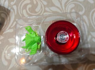 Yoyo Profesional Metálico Rojo Brillante + Accesor
