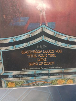 disco Lp vinilo Jon Anderson – Song Of Seven - LP, Album, 1980, US