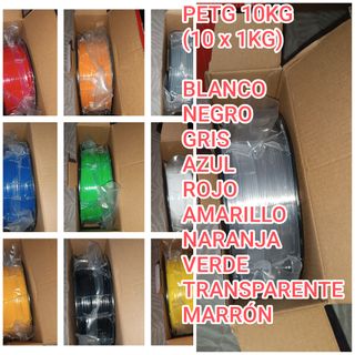 10KG PETG Filamento 3D Colores Surtidos