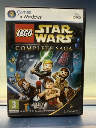 Lote de 2 videojuegos PC, Lego Star Wars