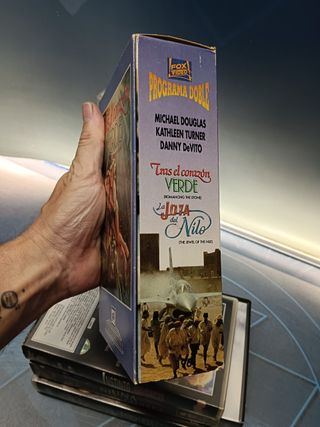 PELÍCULAS 7 VHS, pack Michael Douglas