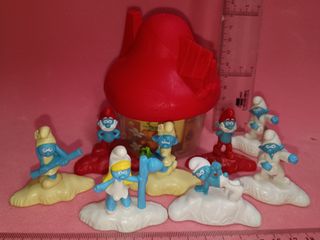 Lote Figuras Los Pitufos