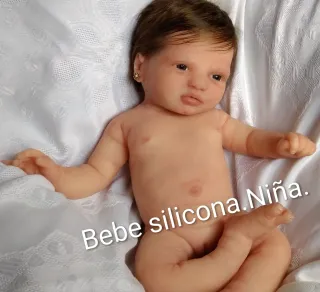 Bebé Reborn Silicona Niña