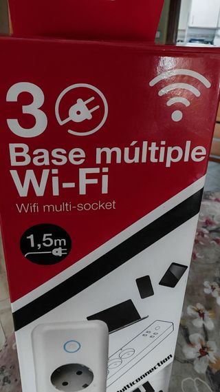 Regleta Múltiple WIFI Control por Voz Smart