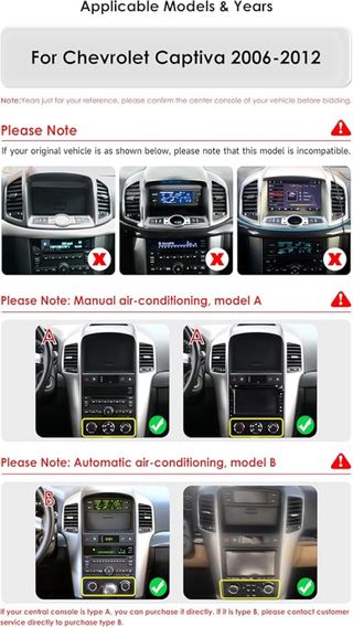 NUEVO! (180€) Radio Chevrolet Captiva 2006-2012