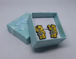 PENDIENTES FANS "OSOS AMOROSOS"-2 Modelos