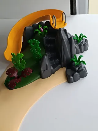 Playmobil Parque Acuático con Tobogán, decoración