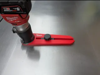 Guía Milwaukee para fresadora de palma