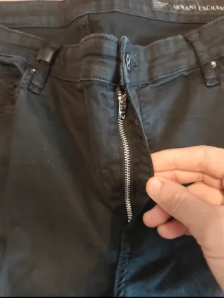 Pantaloni Armani Super Skinny Cropped Taglia 32