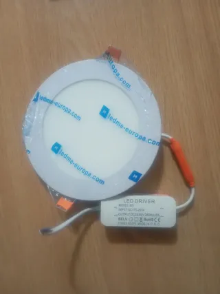 Foco LED Downlight 9W 6000K 900LM