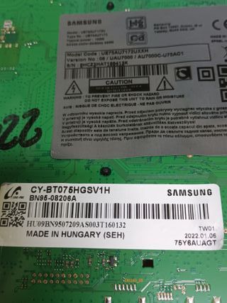 BN94-17152G, de SAMSUNG UE75AU7172U, (ref-224)