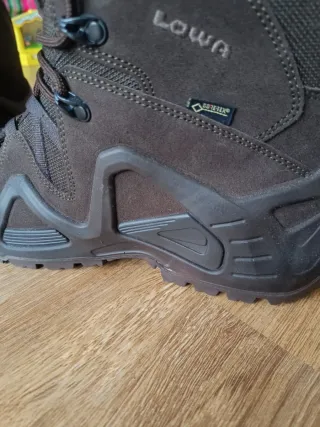 Botas Lowa Talla 42 Marrón Oscuro Goretex Tacticas