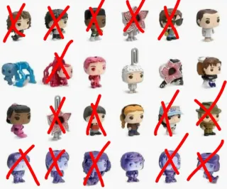 Funkos Kinder Joy Stranger Things