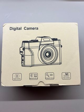 Cámara Digital Trovoro 4K Ultra HD