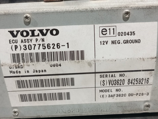 SISTEMA NAVEGACION GPS VOLVO XC90 5244T4 30775626