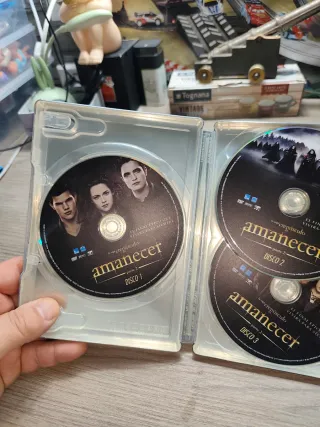 DVD Amanecer Parte 2 Crepúsculo (3 Discos)