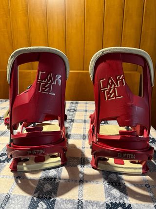 Attacco da snowboard Burton Cartel Re-Flex - M