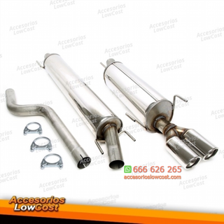 Sistema de escape TA Technix de acero inoxidable