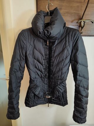 Piumino SilkandSoie Donna Tg 42 Nero