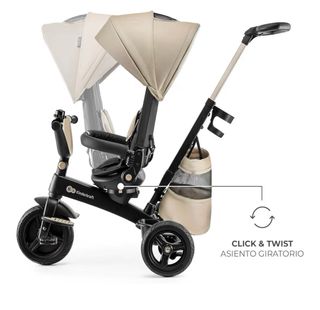 Triciclo Kinderkraft EASYTWIST Beige