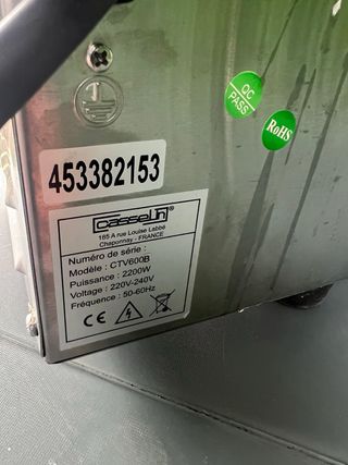 Tostadora Vertical Casselin CTV600B