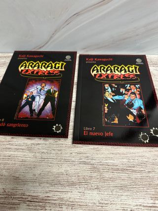 Araragi Express (Manga) Completa - 8 Tomos