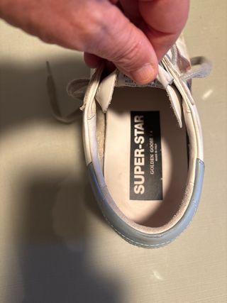 Zapatillas Golden Goose Morado Blanco