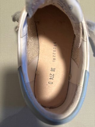 Zapatillas Golden Goose Morado Blanco