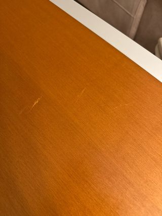 Mesa de cocina madera y metal