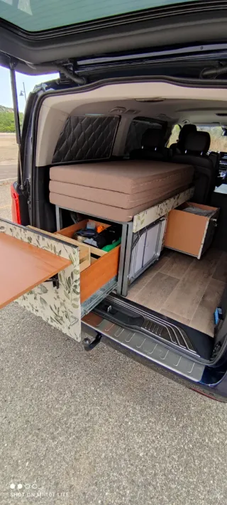 Mueble Cama Mercedes Clase V / Vito / Viano