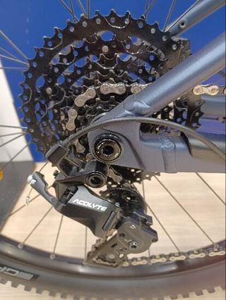 Bicicleta eléctrica montaña E-Expl 520 azul noche