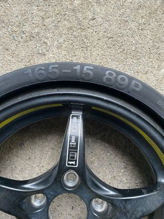 Rueda de repuesto Mercedes/BMW 165-15 89P