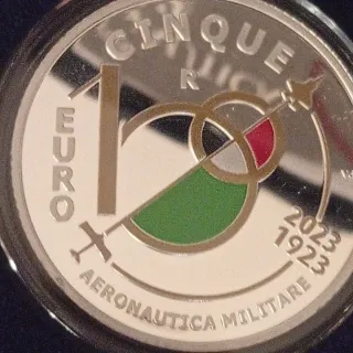 Moneta 5 Euro Argento Aeronautica Militare 2023